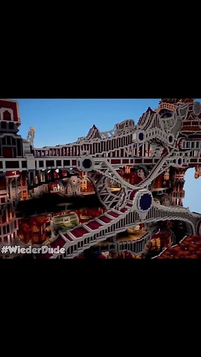 Minecraft Statue House on Wheels Build