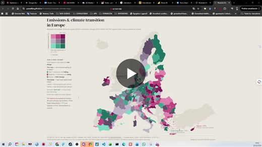 #dataviz #climateaction #opendata #europe #informationdesign | Yusnelkis Milanés Guisado, PhD