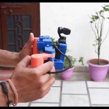 DIY 3D Printed DJI Osmo Pocket Mobile Rig / Stand #dji #osmopocket #3dprinting