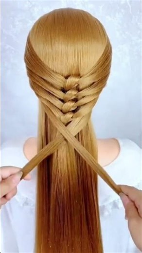 Trenday Hairstyle tutorial ||#viralshort #hairstyle #glitterfresh ||