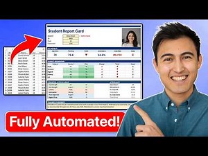 Make a Dynamic Report Card in Excel