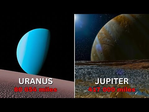 What the Gas Giants Look Like from Their Moons | Space Engine