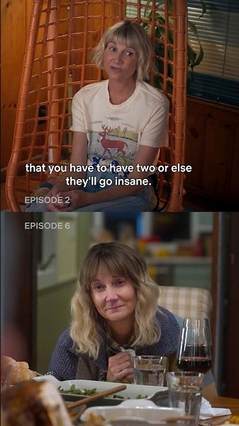 Kerri Kenney-Silver and Steve Carell made this full circle moment. 📺: THE FOUR SEASONS