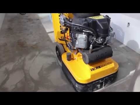 How to Grind Down High Spots to Reduce Self Leveling Floor Compounds on Concrete Floors