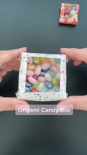 Origami Candy Box Tutorial