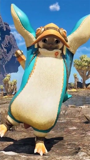 This Might Be the Best Thing About Monster Hunter Wilds Ascendance! 😂🐱#MHWilds #MonsterHunter