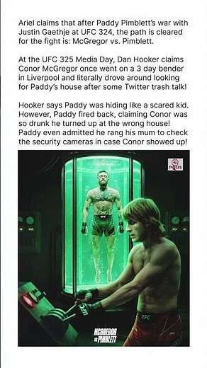 Paddy Pimblett vs Conor McGregor