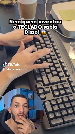 Aprenda a digitar com as duas mãos e sem olhar para o teclado!