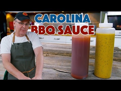 Carolina BBQ Sauce 2 Ways: Vinegar Pepper BBQ Sauce -&- Mustard BBQ Sauce Recipe