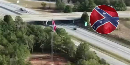Confederate flag flying over SC interstate taken down after court ruling