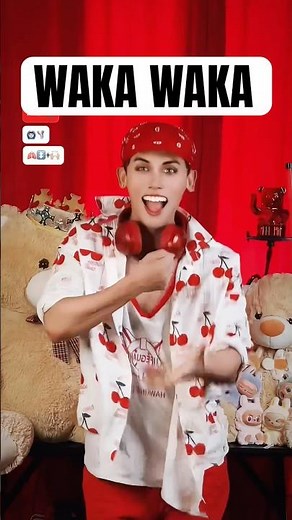 Shakira - Waka Waka (Dance Tutorial) | DC Trend for Gen Z & Gen Alpha from The Zesty Red Guy