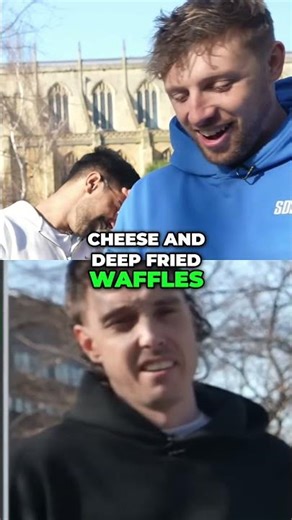 Mac & Cheese Deep Fried Waffles The Ultimate Food Combo!