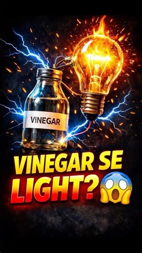 Science experiment with vinegar 🧪#shorts #ytshorts#scienceproject