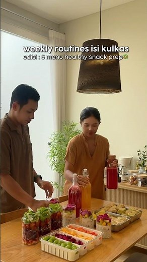 kembali ke rutinitas weekend di dapur!🤍