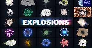 Advanced Explosions Pack for After Effects