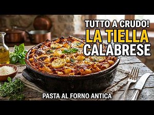 METTI TUTTO A CRUDO e inforna! La PASTA AL FORNOdella Nonna di 100 anni fa👵