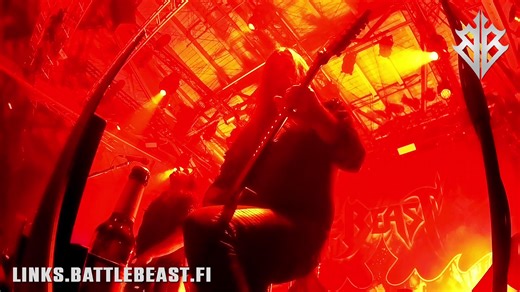 Back in Deutschland! 🇩🇪 Join tonight’s stream from Saarbrucken starting 21.00 CET. https://battlebeast.fi/tour | Battle Beast