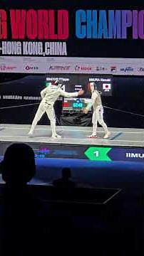 Men’s foil semi-final #escrime #fencing