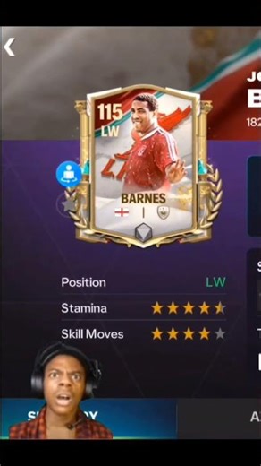 Fastest players in FC mobile.Icons edition#Flash Barnes ‪@neo_prime_lX‬