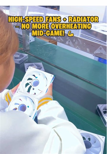 We manufacture and supply best-selling PC fans and CPU coolers. Inquiries are welcome.#productreview #factory #coolingfan #cooler #radiator