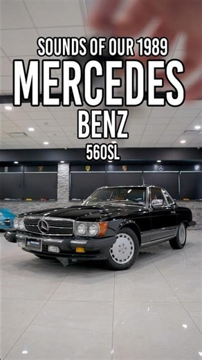 Sounds of a 1989 Mercedes Benz 560sl