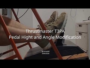 Thrustmaster T3PA Pedal Attachment DIY