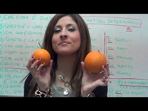 One World Italiano Lesson 7 (in English) - Elementary Level (A1)