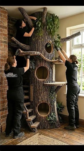 This is what a dream cat tree looks like