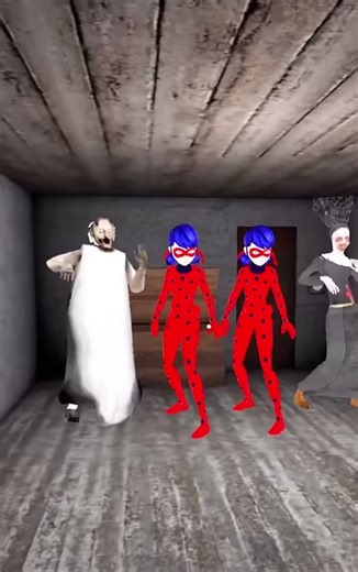 Giant Arm Granny and Freezer Trap Funny Moments