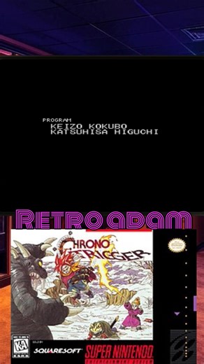 Chrono Trigger SNES intro #videogames #gamingcommunity #nintendo #retrogaming #snes #RPGs #chronotrigger | Retro Adam