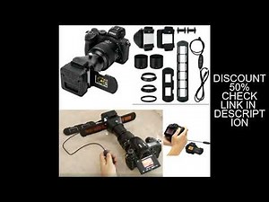 JJC FDA-S1 35mm Negative Film Digitizing Adapter & LED Light Set for Copying Scanner US