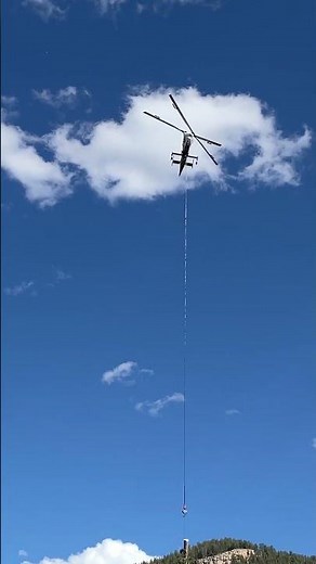 Staunton State Park helicopter logging