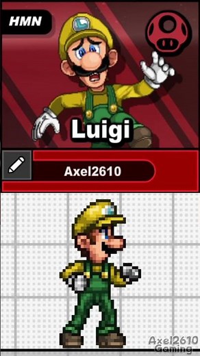 All of Luigi's Alternate Costumes in #supersmashflash2 #shorts