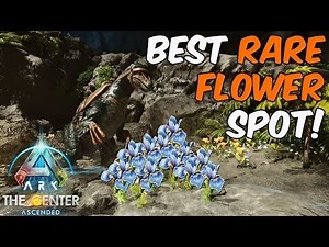 Where To Find Rare Flowers on The Center Map in ARK Survival Ascended