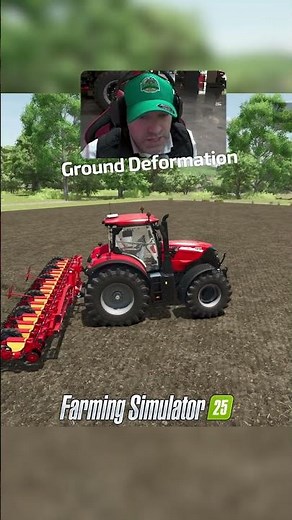 Ground Deformation in Farming Simulator 25 #farmsim25 #fs25