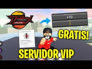 *FREE VIP SERVER!* HOW TO EARN 2X POINTS IN THE ANIME FIGHTING SIMULATOR TOURNAMENT! « Tiger »