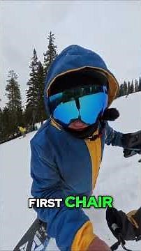 1st Run OPENING DAY Snowboarding BEAVER CREEK ski area Colorado USA 11/30/2025