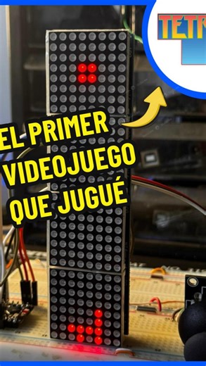 Alejandro Rodríguez on Instagram: "El primer video juego que jugué, Tetris con un Esp32 y un Joystick. ¿Quieres aprender a hacerlo? comenta tutorial #electronica #robotics #arduino"