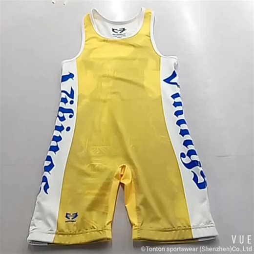 Custom Made Wrestling Singlets Men's Gym Training Wrestling Uniform Men's Power Lift Wear