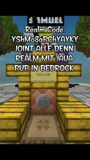 Java PvP in bedrock realm🎉🎉🎉🎉