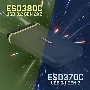 Our portable solid state drive series feature a ruggedized silicone rubber case, 3D NAND flash and unmatched transfer rates for all of your tasks. The ESD portable SSD series is no doubt the perfect choice for a secure and portable storage. | Transcend Information Inc.