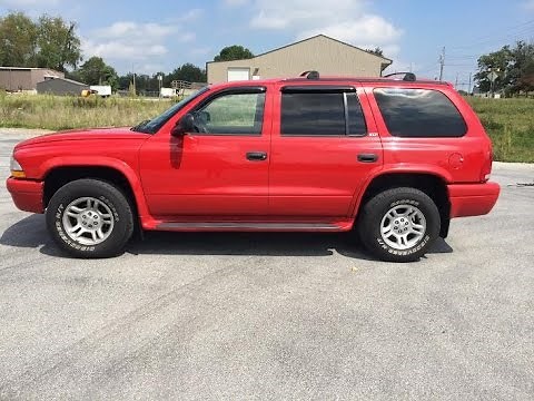 2002 Dodge Durango SLT Plus 4x4 Only 82K miles Tour, Walk Around