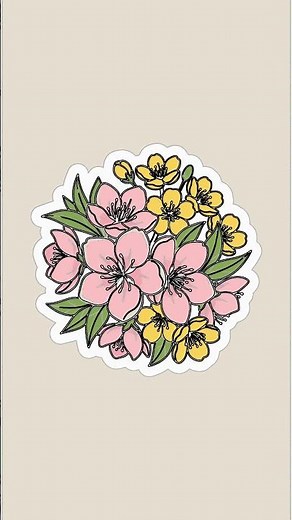 Easy Flower Bouquet Drawing for Beginners - Step-by-Step! with Chillify