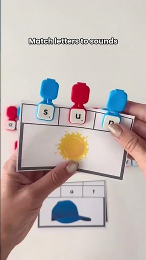 Get a Grip on Early Literacy Skills with these Clips! | hand2mind