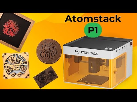 AtomStack P1 Mini Dual Laser Engraver & Cutter – Unboxing & Review!