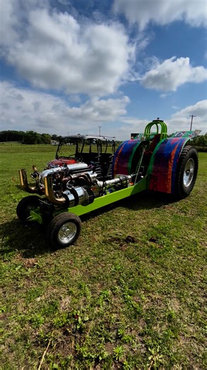 Turbos on a big block Chevy! | Outlaw Truck & Tractor Pulling Association