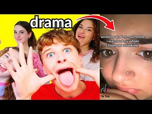 REACTING TO NORRIS NUTS DRAMA TIKTOKS w/The Norris Nuts