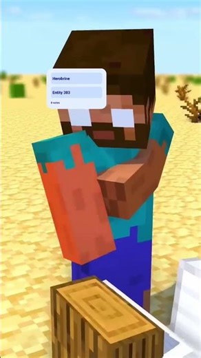 HEROBRINE vs ENTITY 303 – Who is Stronger in Minecraft?