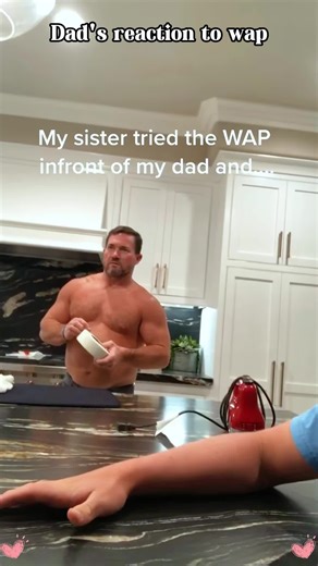Dad's reaction to WAP #reaction #dad #wap#foryou#funny | wap reactions parents