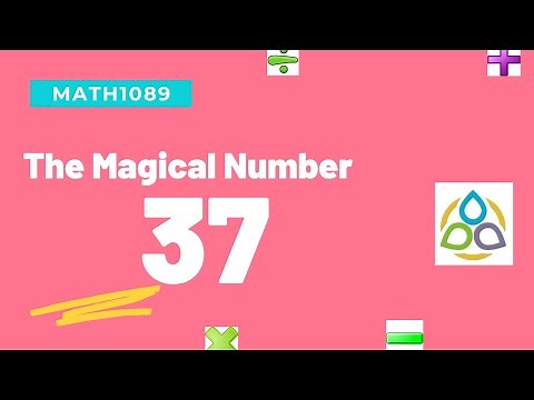 The Magical Number 37 || Simple Math tricks || Full Explanation || Math1089 || For All